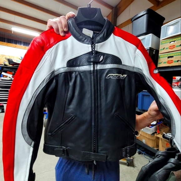 Womens Genuine Leather Riding Jacket 